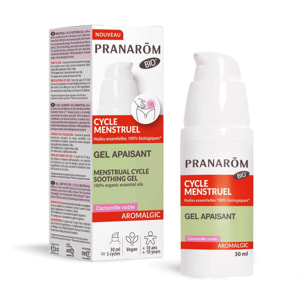 Pranarom - Gel apaisant cycle menstruel - Bio - 30 ml