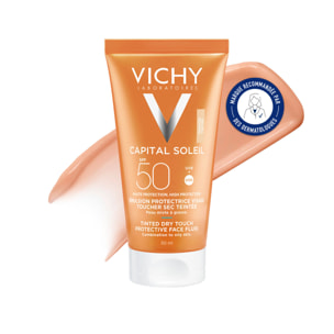 Capital Soleil - BB Emulsion Toucher Sec Teintée SPF50 50 ml