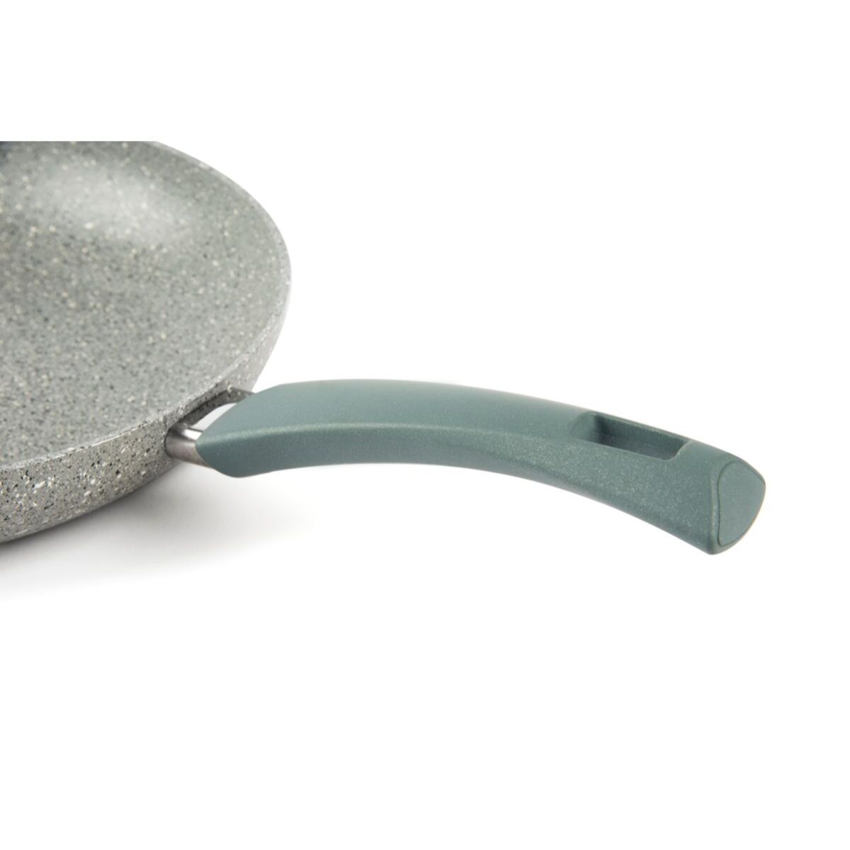 Poêle 28 cm Excelsa – Country Rock, Aluminium Antiadhésif Gris