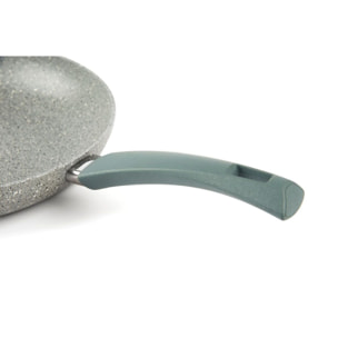 Poêle 28 cm Excelsa – Country Rock, Aluminium Antiadhésif Gris