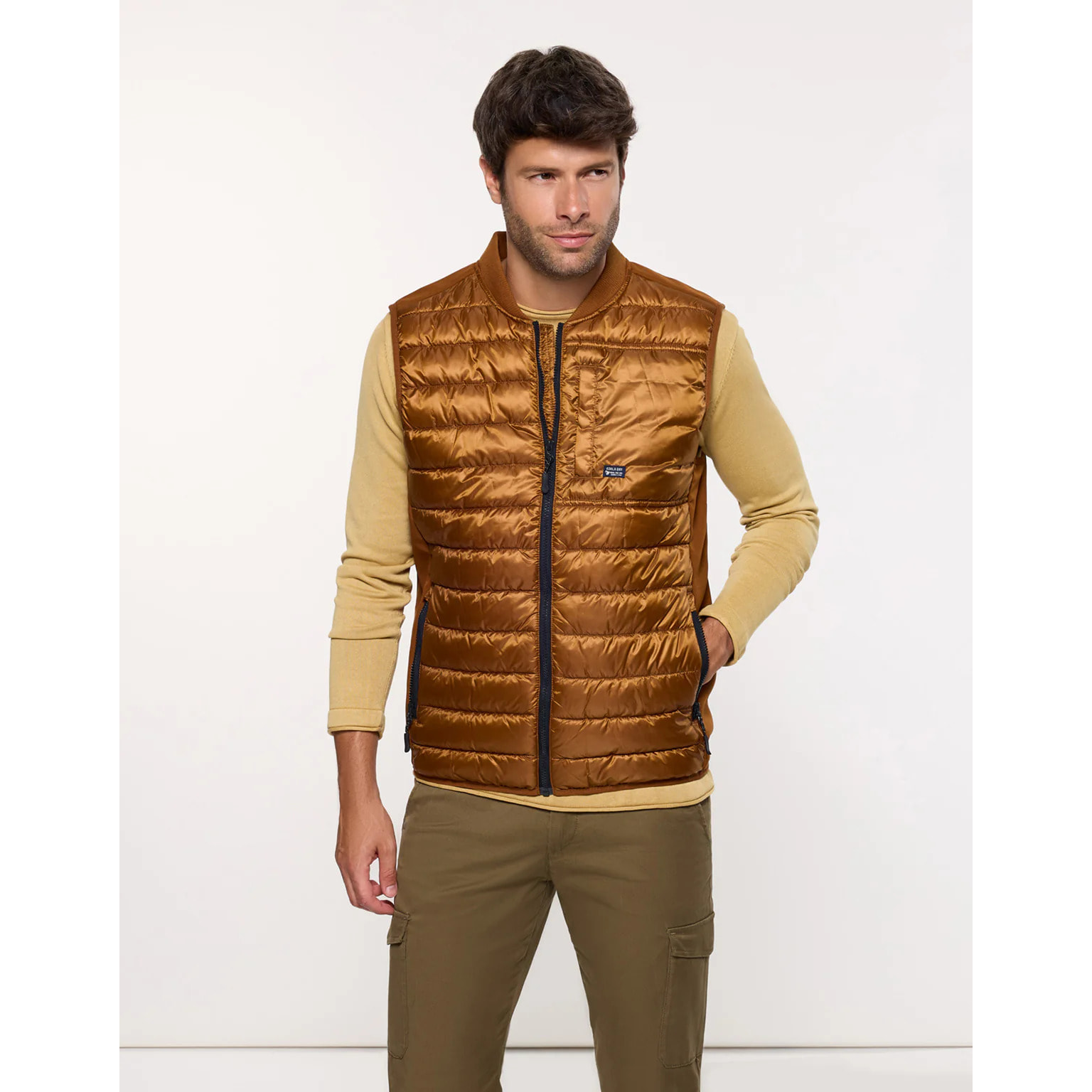 Chaleco Acolchado Marrón - Dinao