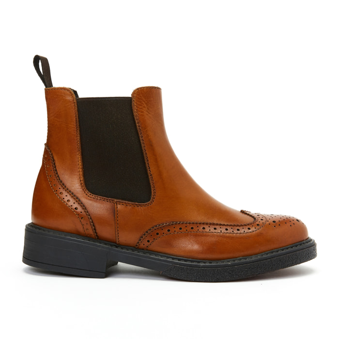 Chelsea boot Frank Daniel cognac