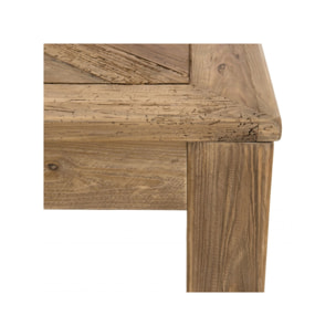 Table de repas rectangulaire en pin recyclé L200cm - ORIGIN