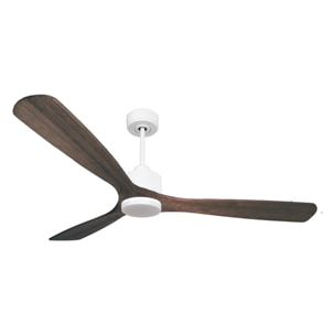 Ventilateur de plafond Réversible  Thermostat Dimmable Wifi Moteur à courant continu Toits en pente Télécommande Lumière à trois tons Mémoire