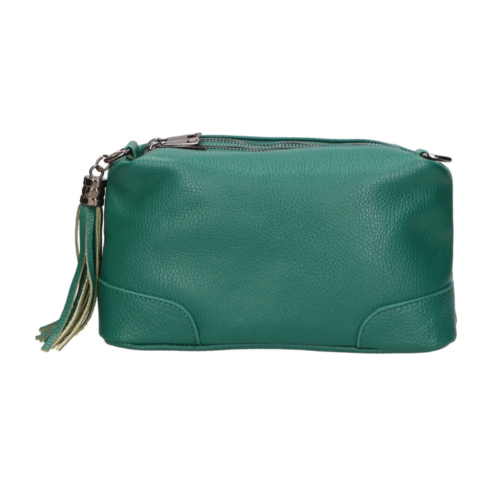 Borsa a mano da donna - Modello Lidia - Vera pelle - 25.0 x 14.0 x 10.0 cm