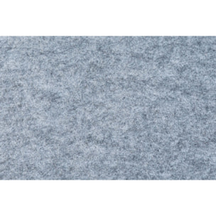 Set de table rectangulaire - 6 pièces - Feutre recyclé gris