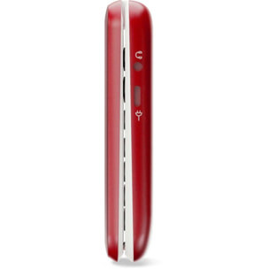 Téléphone portable DORO 2820 Rouge / Blanc