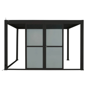 Portes coulissantes pour pergola Evora gris graphite