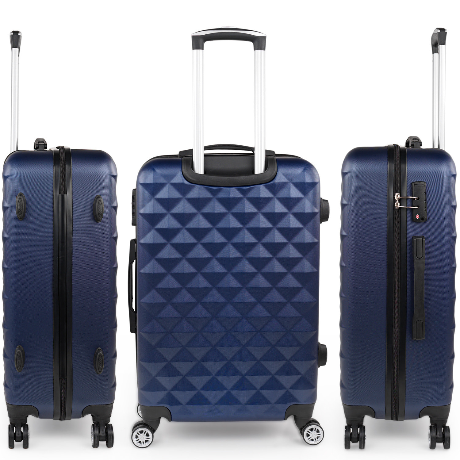 Juego Trolleys Itaca Diamond Azul