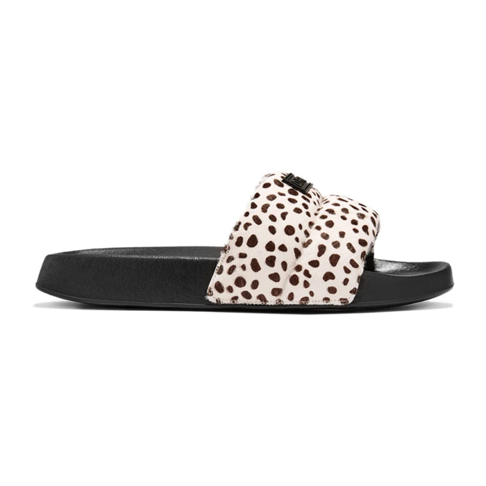 Chanclas Venice Mujer Piel con Estampado Animal