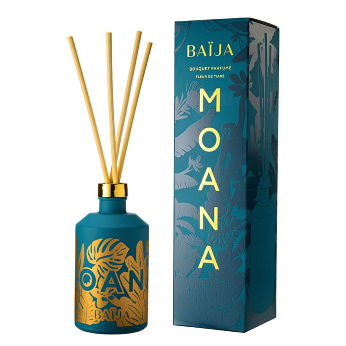 Moana - Bouquet Parfumé 365 ml et 4 brins de rotin