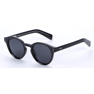 Gafas de sol OCEAN MONTREAL - Negro brillante / Ahumada polarizados