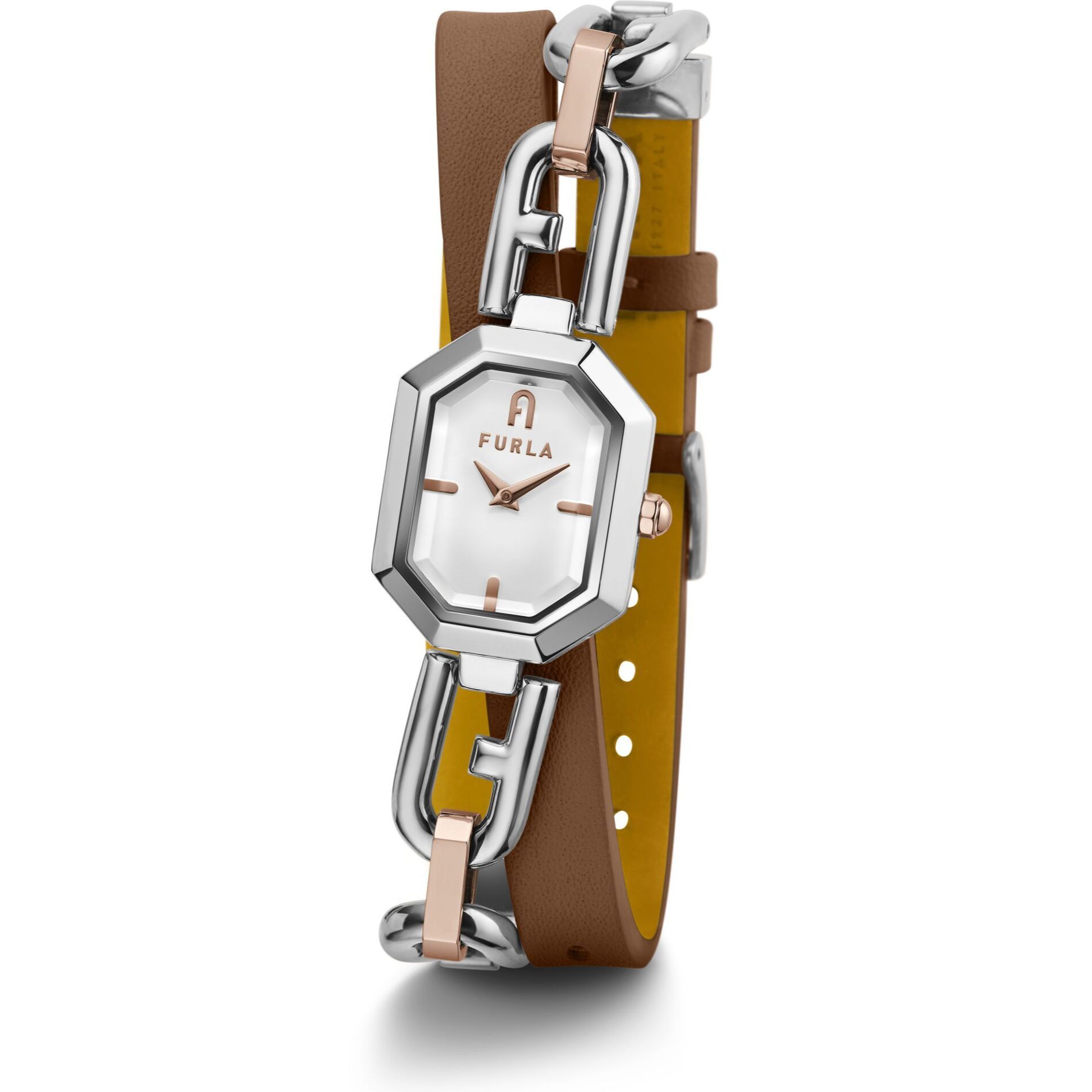 Furla Reloj Analógico De Cuarzo Furla Octagonal