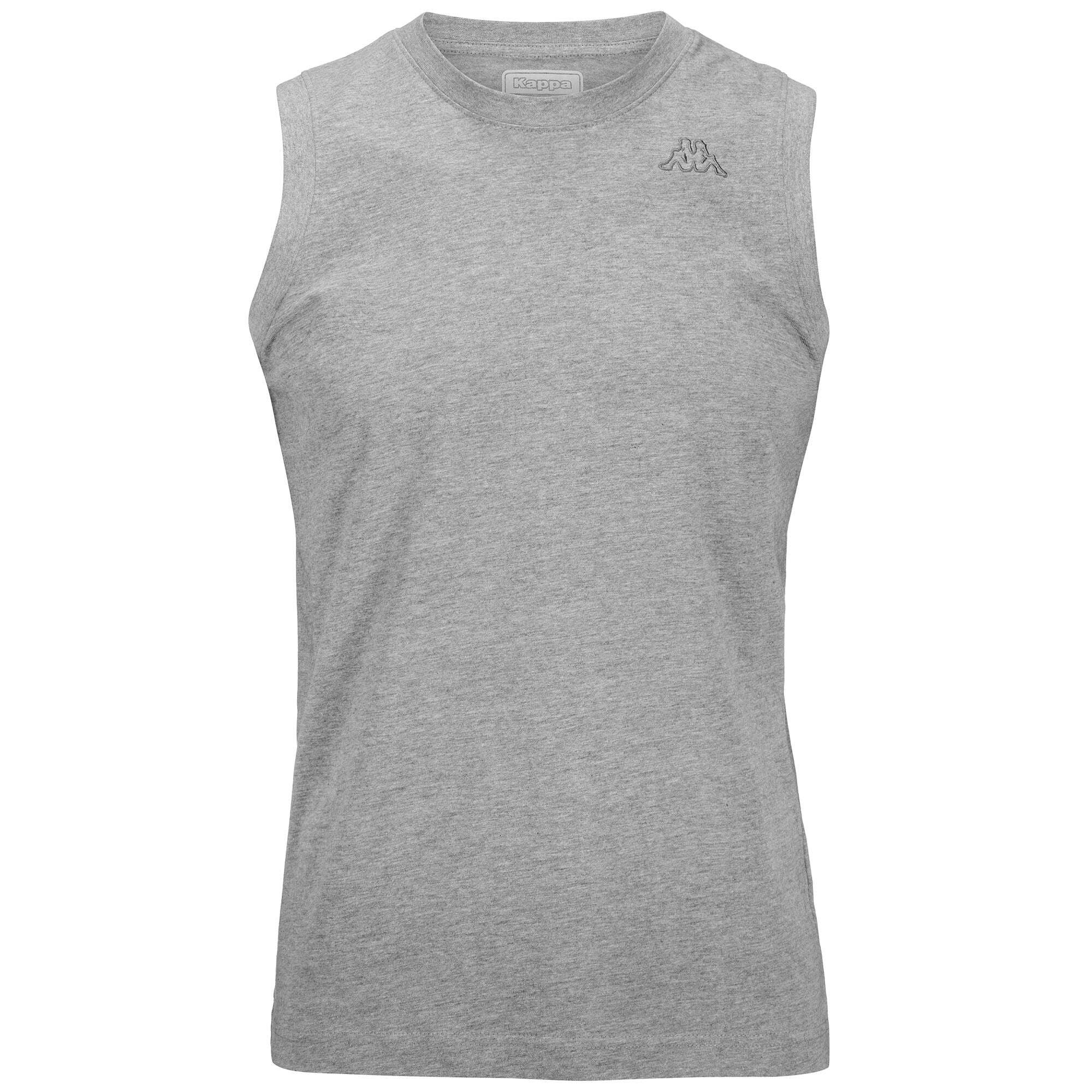 Kappa - T-Shirts & Top Uomo Grigio - Logo Korpo Cadwal