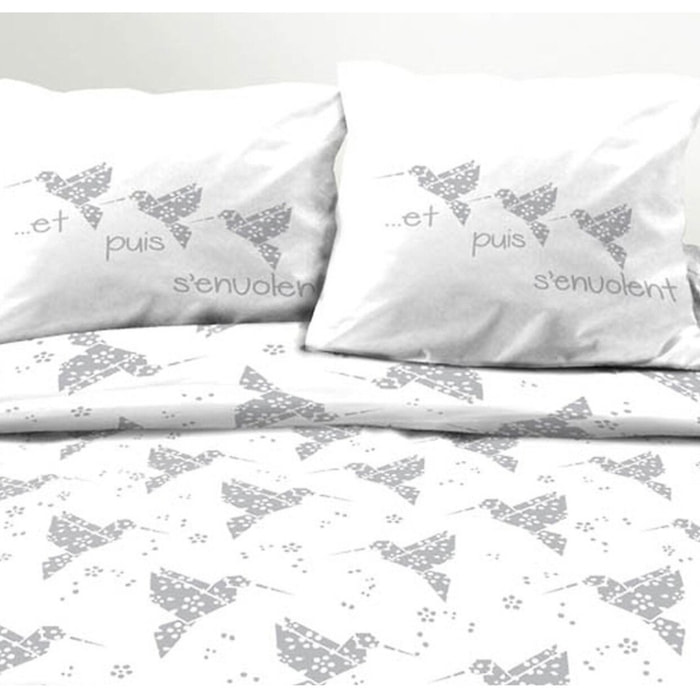 Parure Housse De Couette 3pcs 100% coton 57fils Origasie