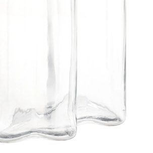 Vase vague "Kade" transparent H25cm