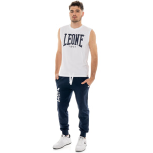 Camiseta sin mangas para hombre con logo grande