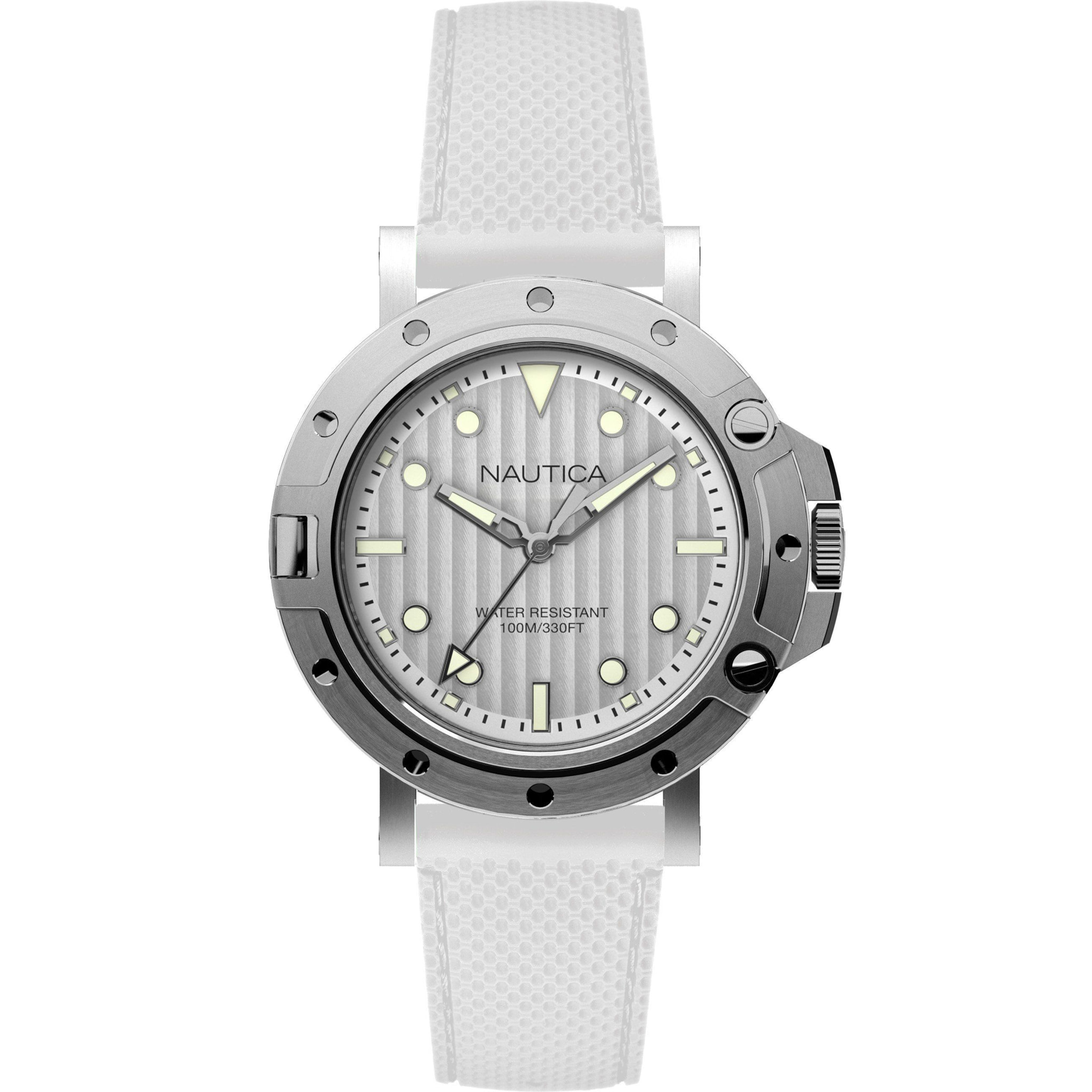 Reloj Nautica NAD12548G Unisex Analogico Cuarzo con Correa de Caucho