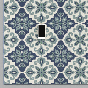 Tapis extérieur tissé kilim rectangle PEGO