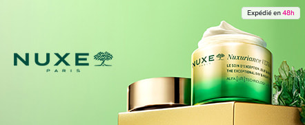 NUXE30 Offrez à votre peau et à vos sens un véritable moment de bien-être avec les produits NUXE.