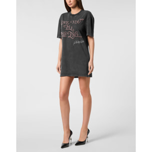PHILIPP PLEIN T-Shirt Short Dresses LOVE