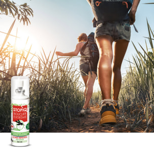 NUTRIEXPERT - Stopiq bouclier extrême - Spray répulsif insecte - Actifs d'origine végétale - Protection maximale - Dès 3 ans - 75 ml