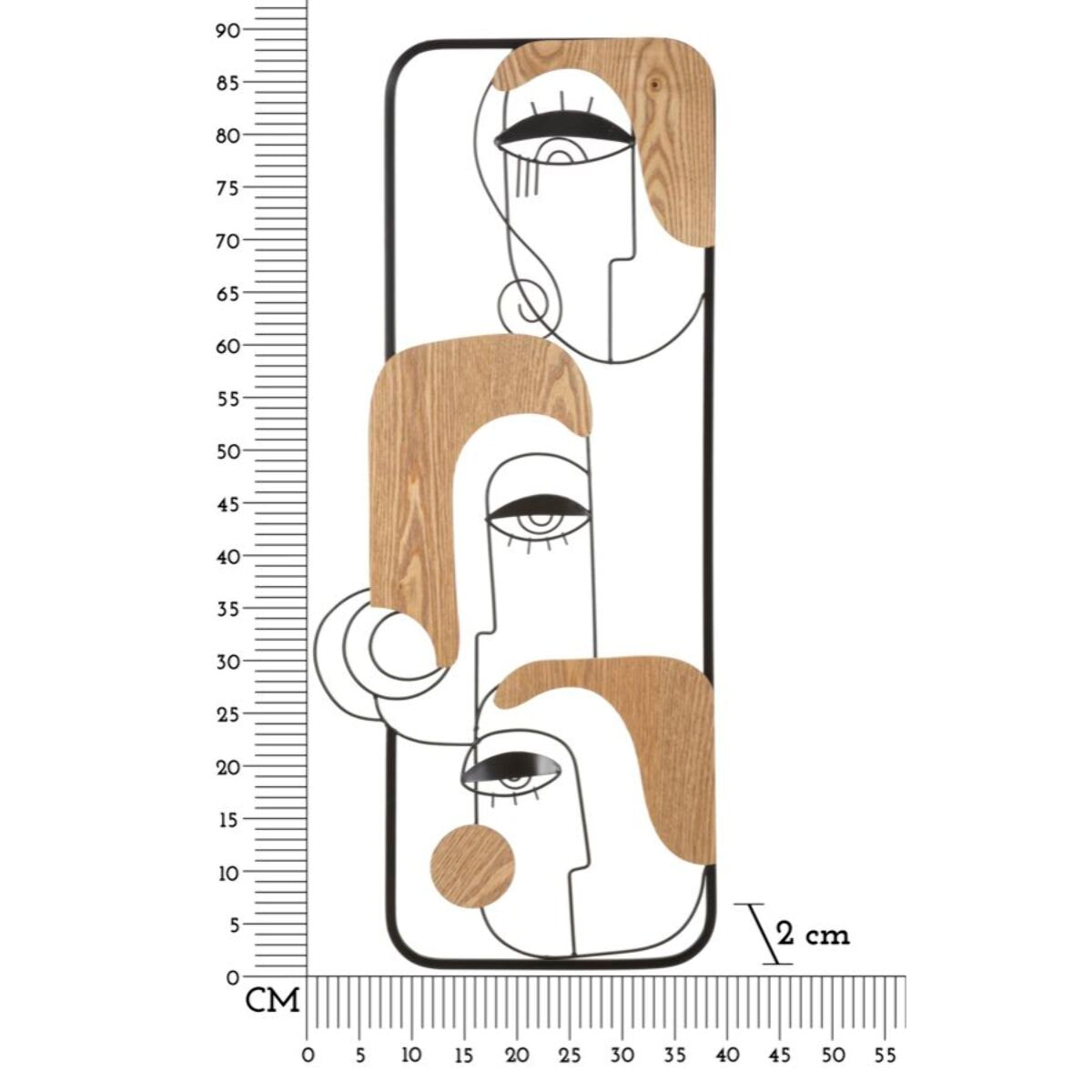 PANNELLO DA MURO PICASSY CM 38X2X89,5