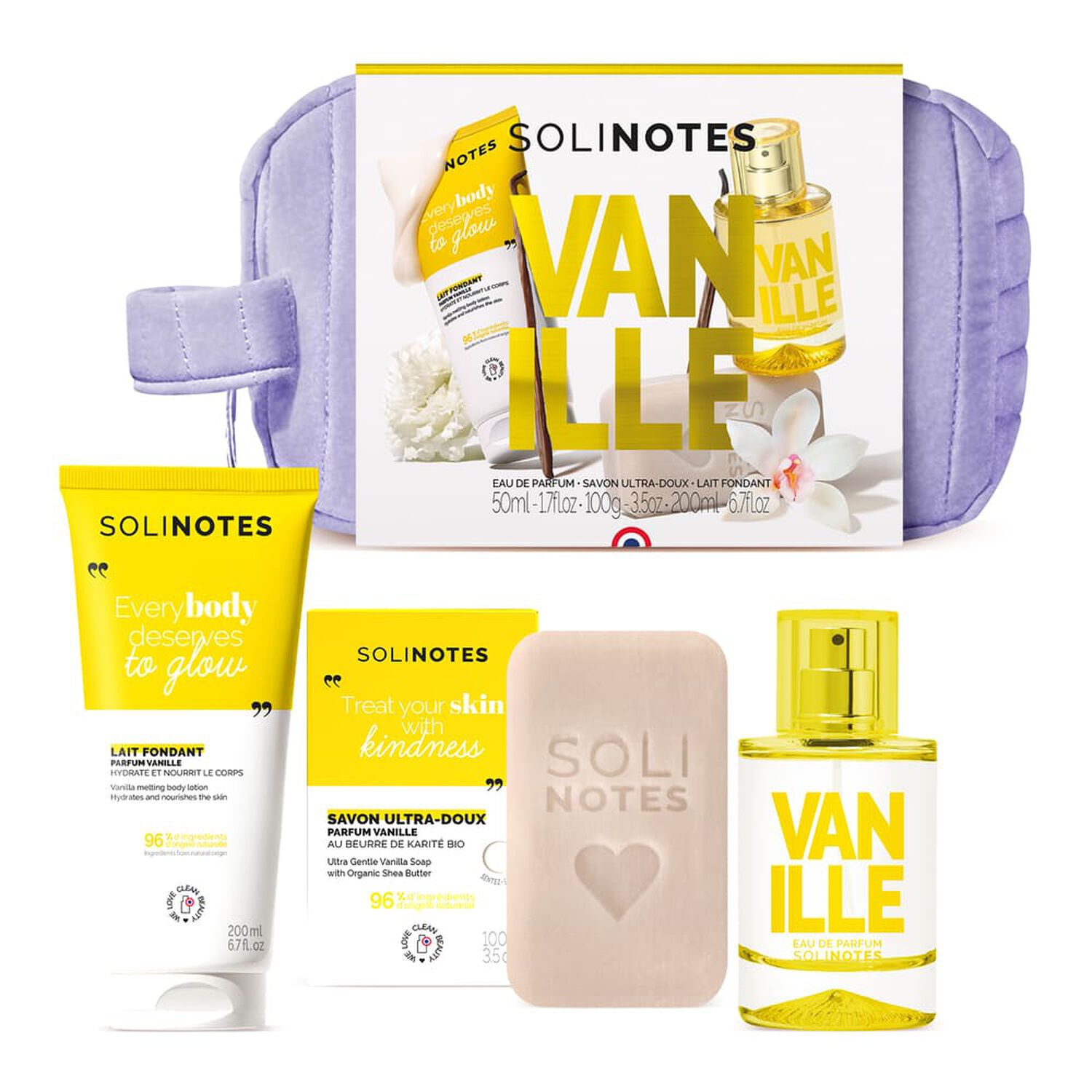 Vanille - Coffret Eau de Parfum 50 ml + 2 Produits