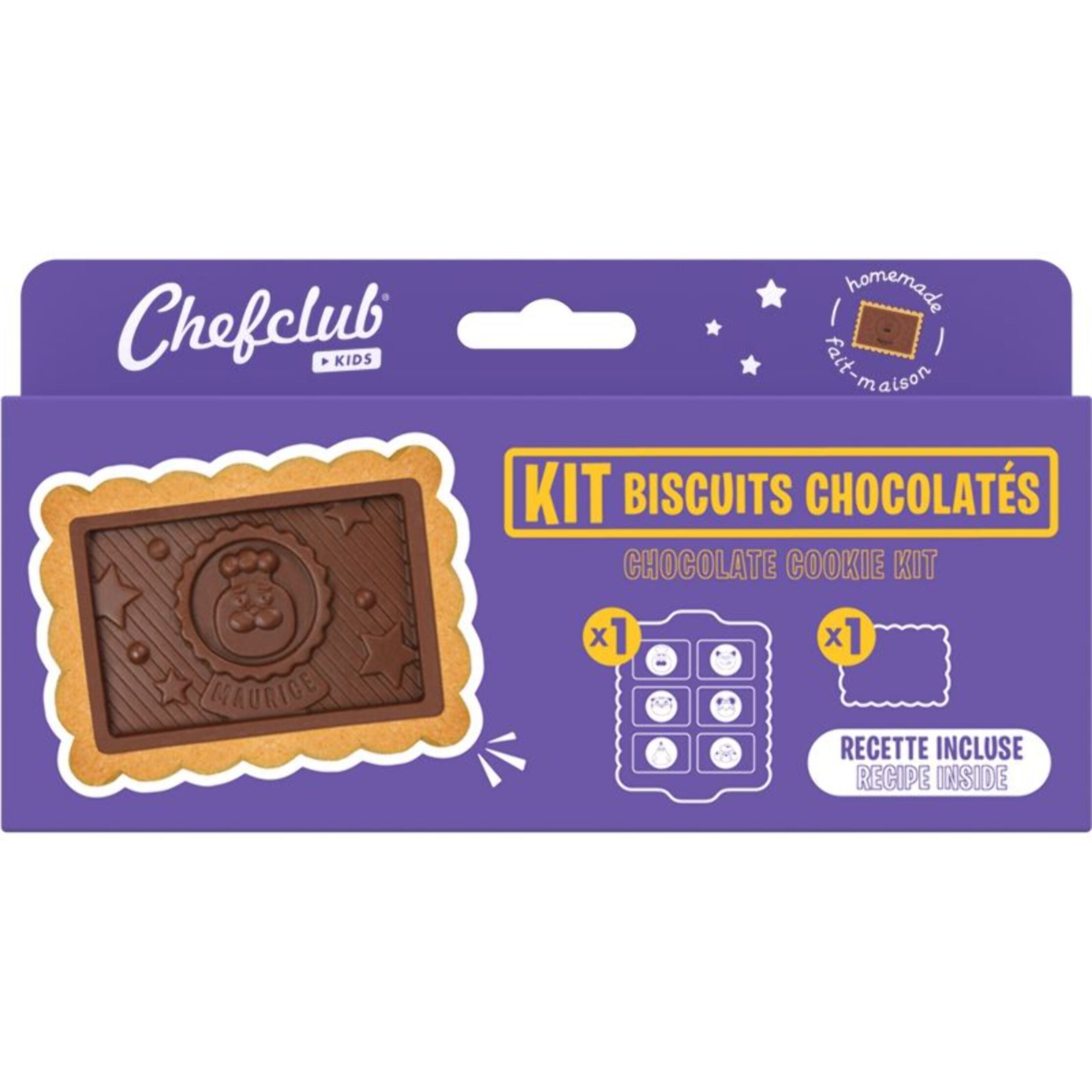Moule à biscuits CHEFCLUB biscuits chocolates