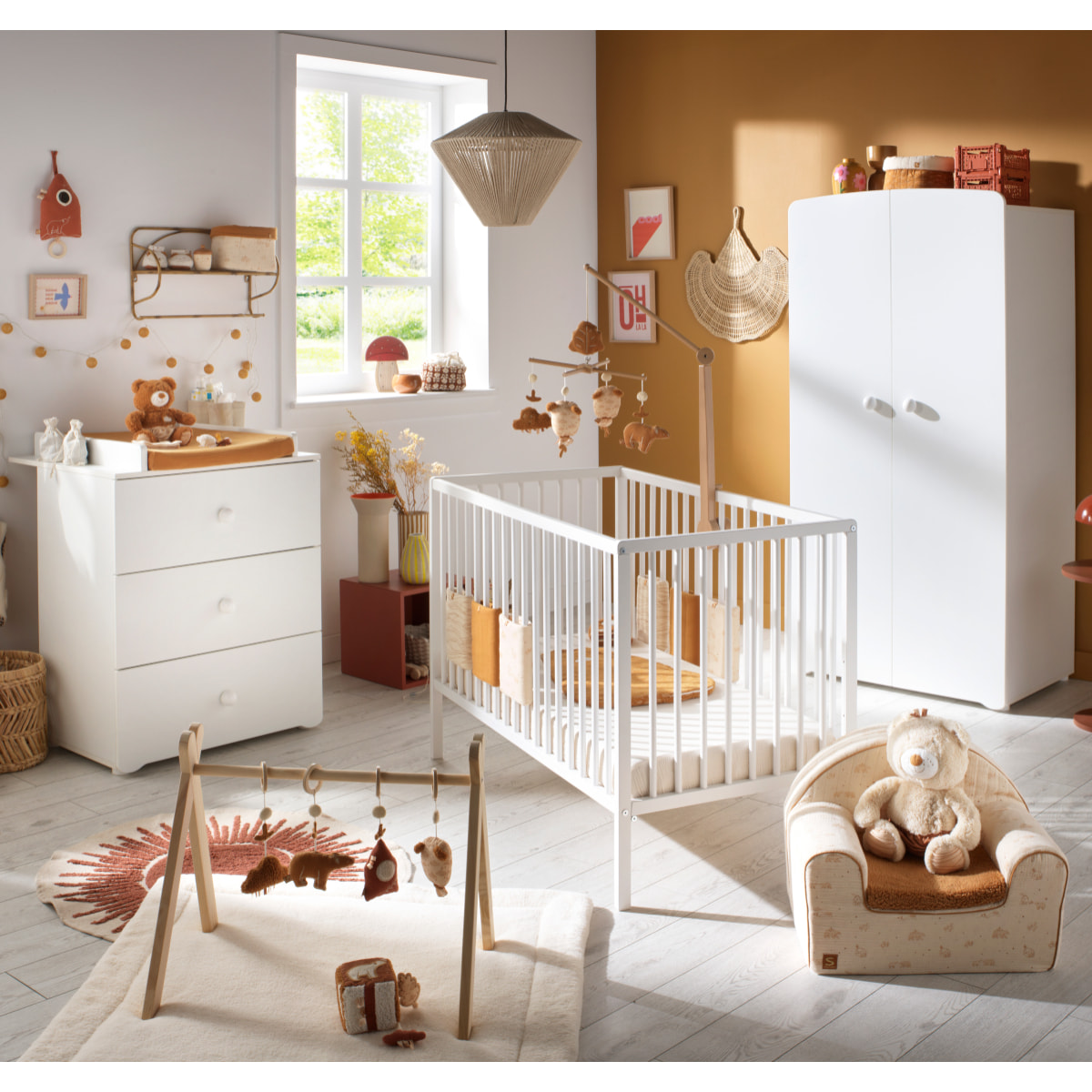 Armoire bébé 2 portes