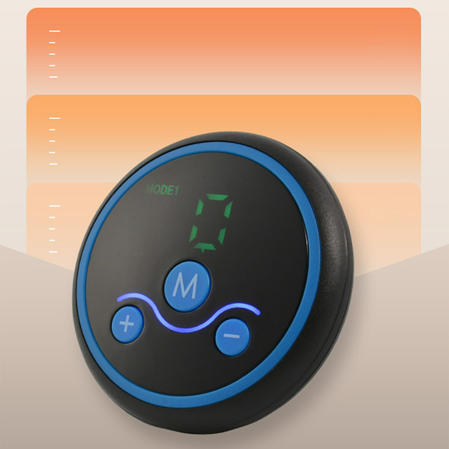 Cintura massaggiante Smart EMS. Massaggiatore stimolante per addominali e braccia.