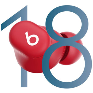 Ecouteurs BEATS Solo Buds Rouge transparent