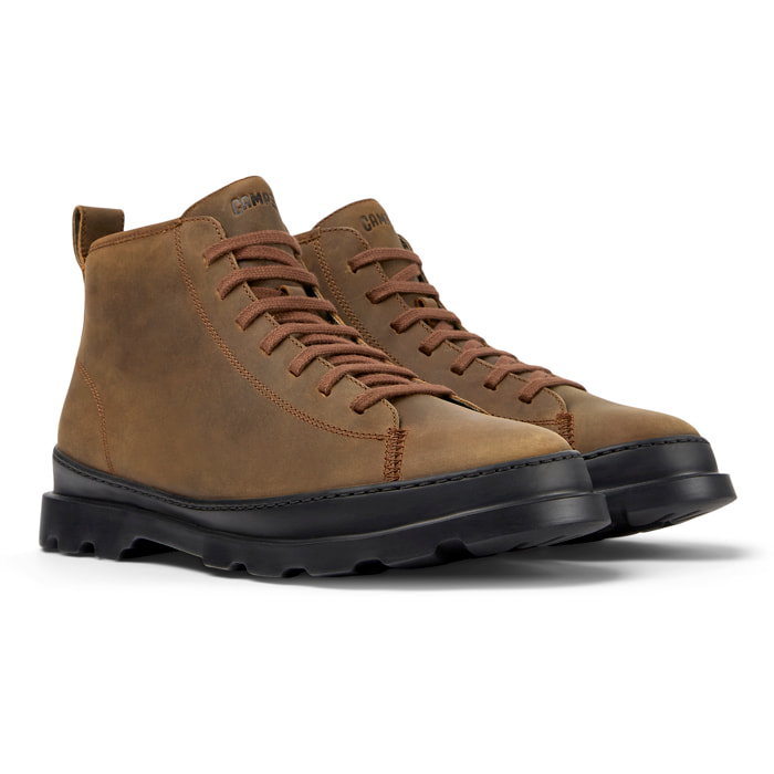 Botines - CAMPER Brutus - Marron - Cuero Nubuck