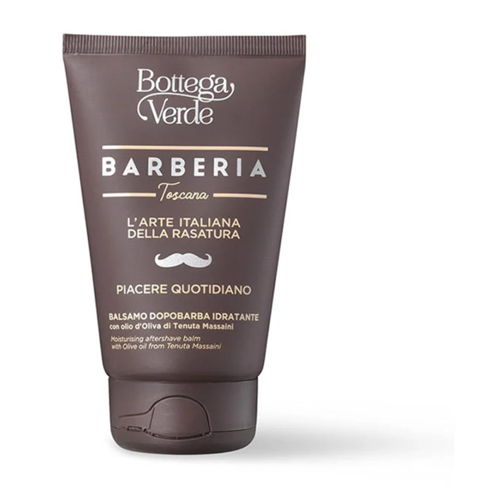Barberia Toscana - Balsamo idratante dopobarba con olio d'oliva di Tenuta Massaini