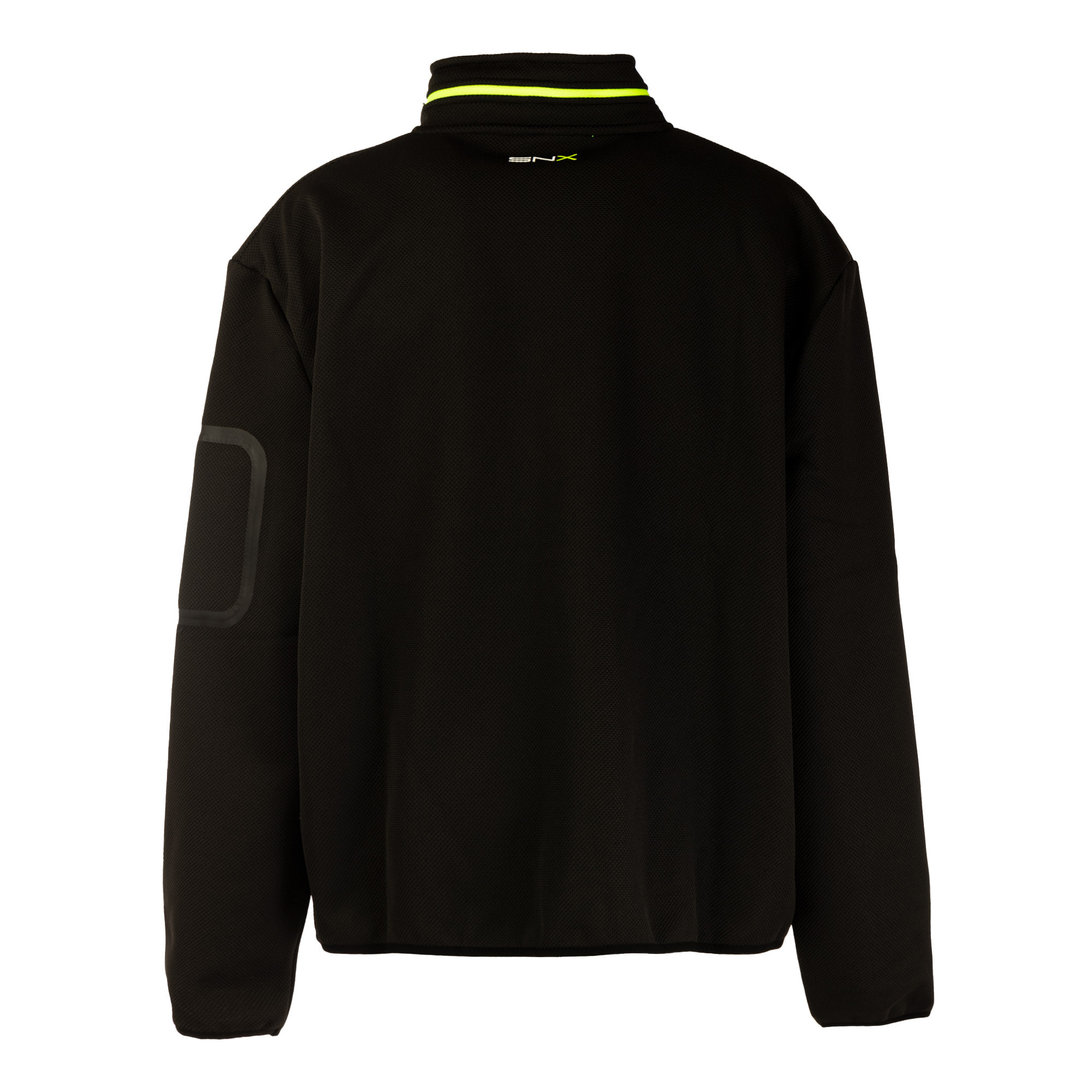 SCUOLA NAUTICA ITALIANA giacca uomo black/giallo fluo