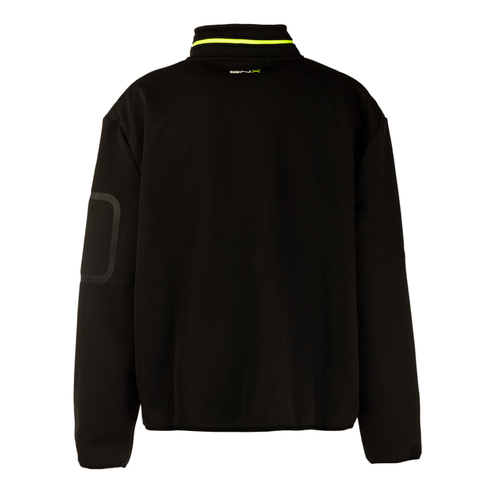 SCUOLA NAUTICA ITALIANA giacca uomo black/giallo fluo