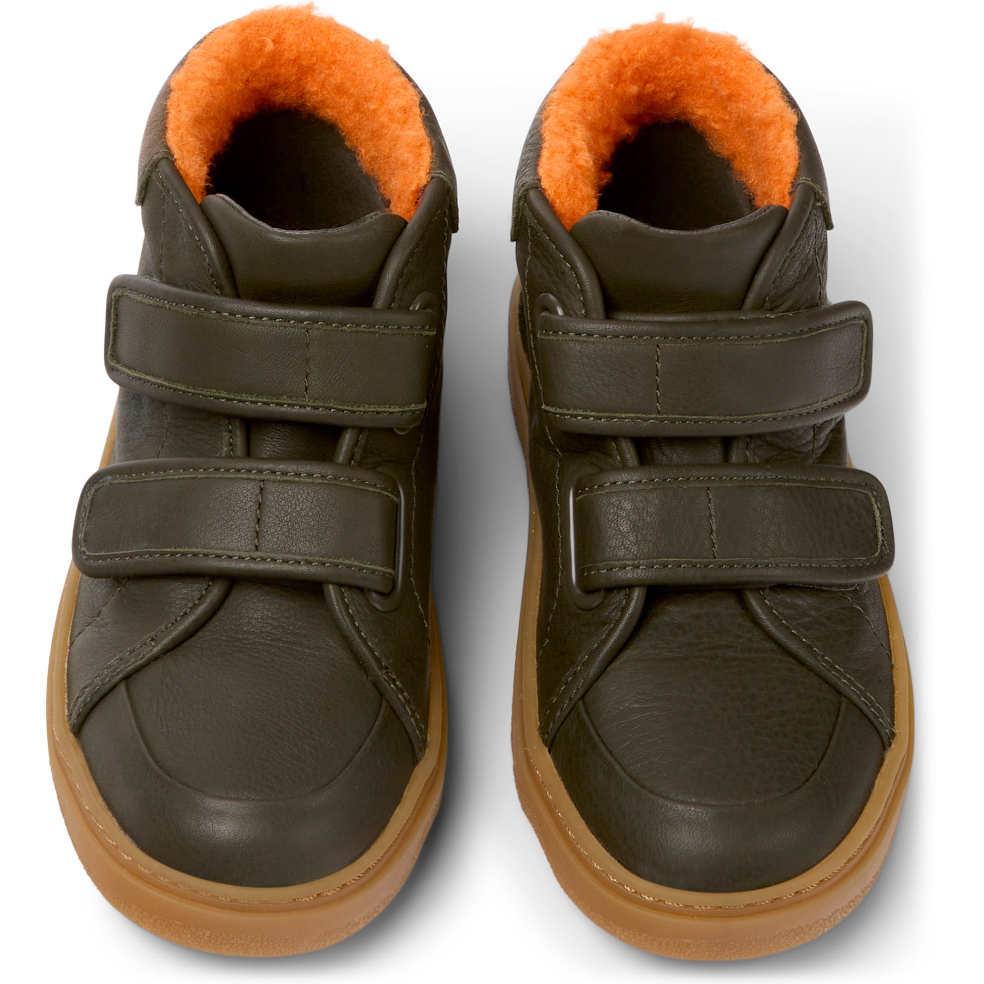 Sneakers - CAMPER Kiddo - Verde - Pelle liscia
