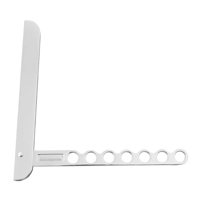 Crochet pliant gris Fackelmann Tecno