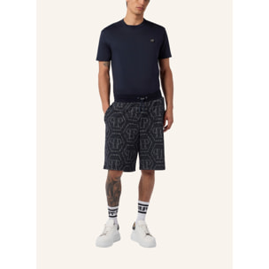 PHILIPP PLEIN Jacquard Shorts Monogram