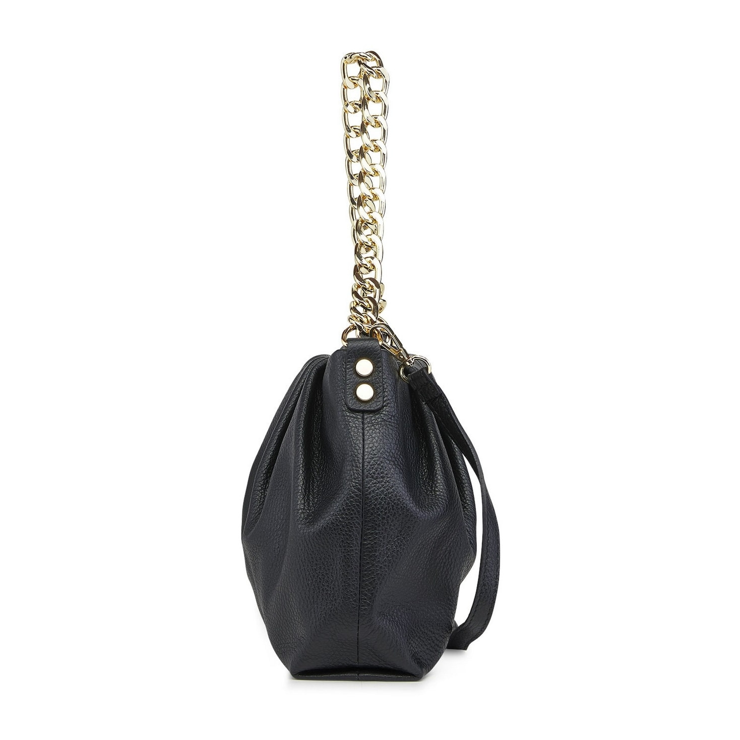 Borse Donna colore Nero-in pelle Made in Italy 24x32x11cm