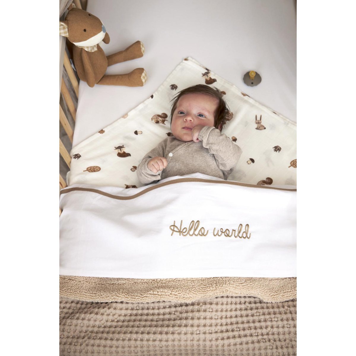 Sabana Bajera Ajust. Cuna 60 Pack 2 Me-Uni