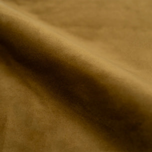 Lot de 2 chaises en velours jaune curry - Mazzia