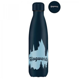 Harry Potter Bottiglia Isotermica 500ml Hogwarts Scuro Distrineo