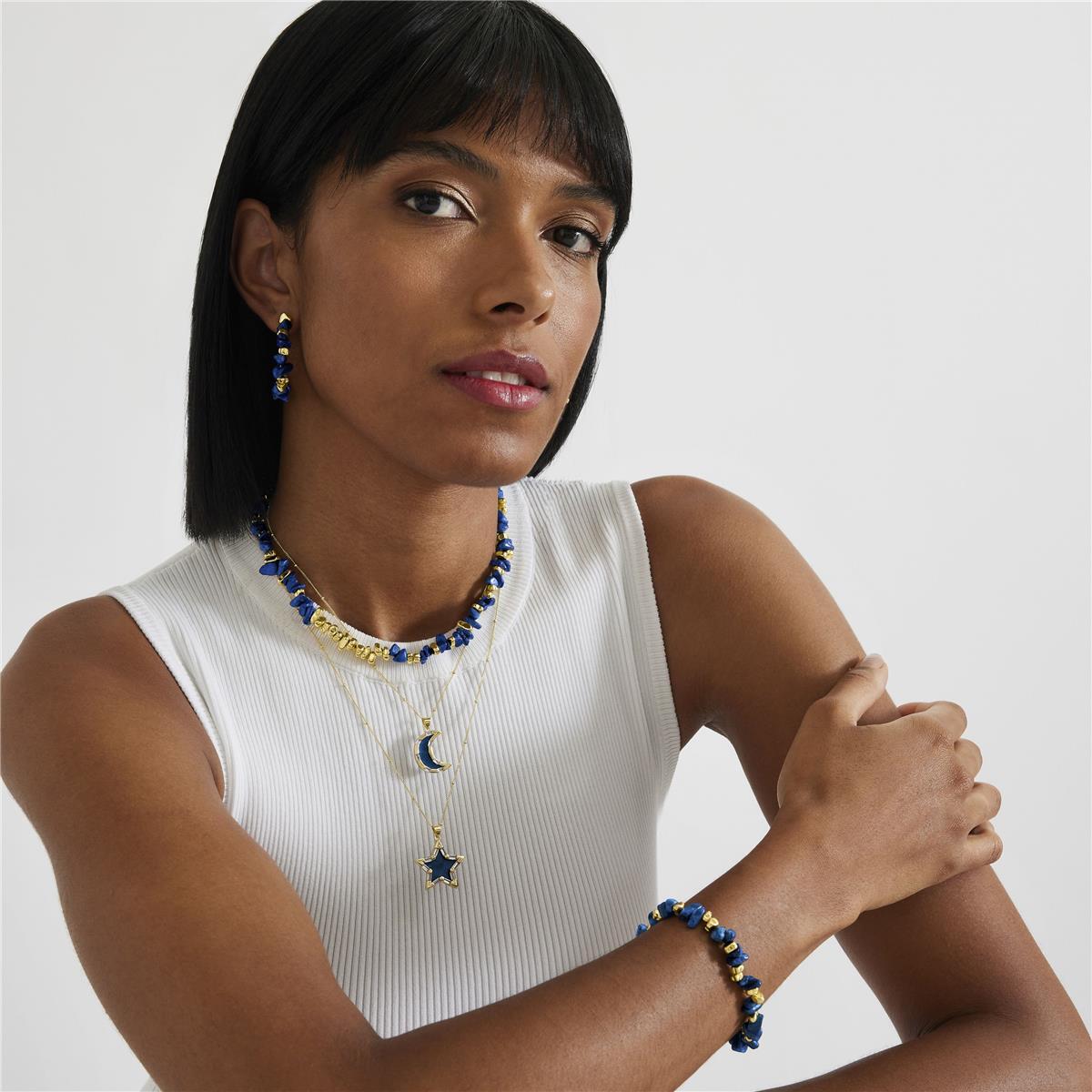 Pendientes Lux by Lux acabados en oro 18k