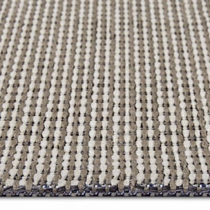Tapis exterieur kilim géométrique, structure tissée résistante, vasa