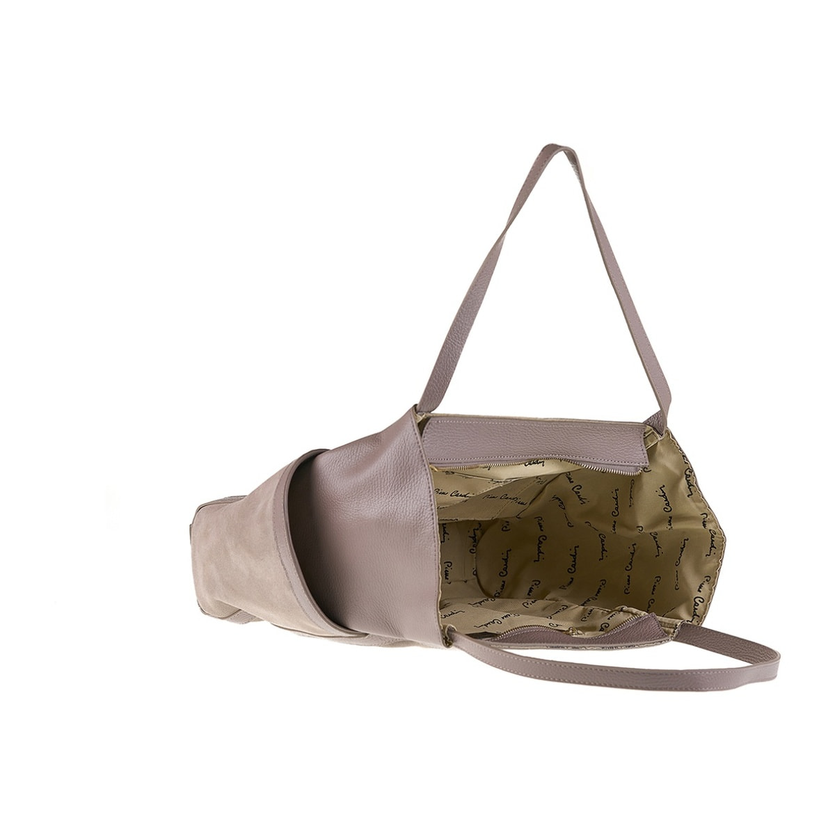 Borsa a spalla da donna Made in Italy - Modello Sereia - 100% pelle - 43.0 x 30.0 x 12.0 cm