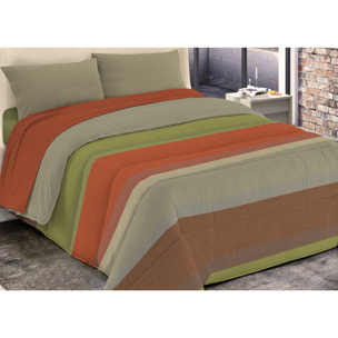 Trapunta Invernale 300gr Diadema Fantasia Rigata D8