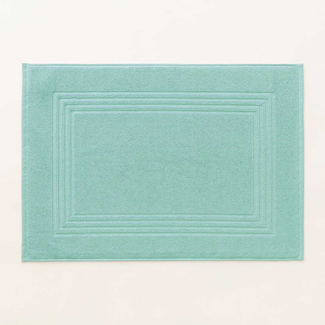 Tapis de Bain Coton Peigné - 920 g/m2 AIGUE-MARINE