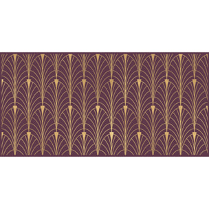 Alfombras vinílicas de Ceramiko - Art-decó granate