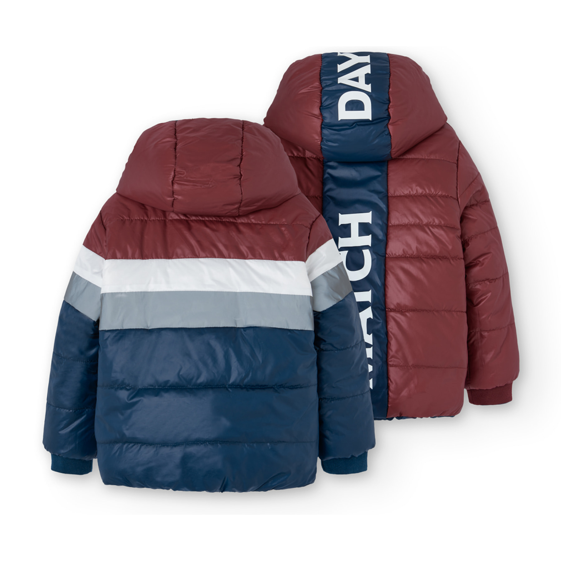 Parka reversible tejido técnico de niño